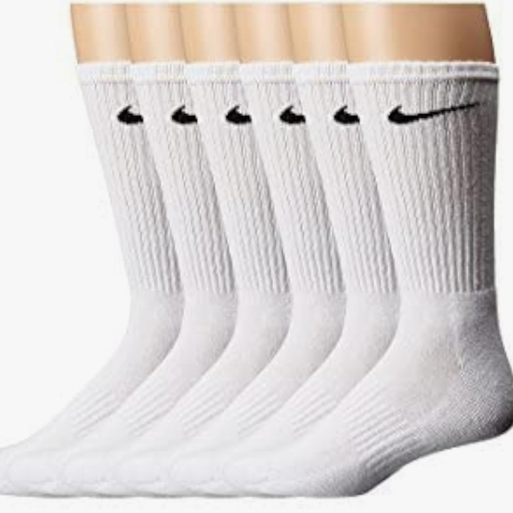 6 Pairs Nike Cushion Crew Sock